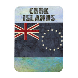 Magnet Flexible Aimant de souvenir d'îles Cook