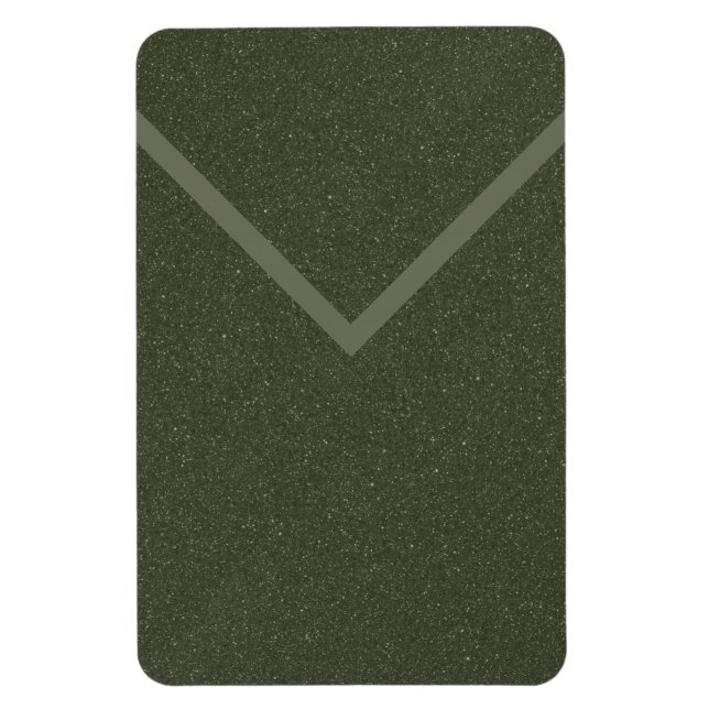 Magnet Flexible Aimant de style enveloppe vert mousse – Personnali (Vertical)