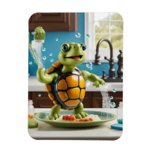 Magnet Flexible aimant de tortue de cuisine 2