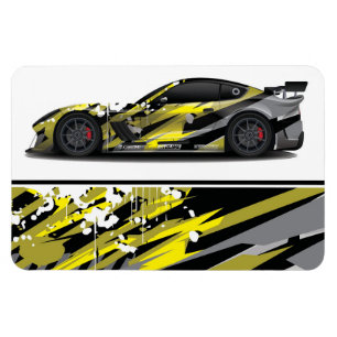 Magnet Flexible Aimant de voiture de course