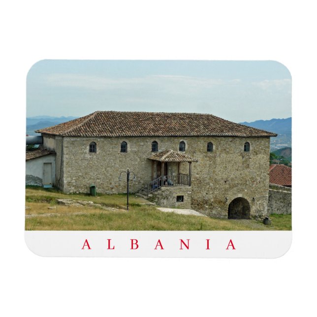 Magnet Flexible Aimant de vue du bâtiment du château de Preza (Horizontal)