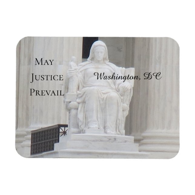 Magnet Flexible Aimant de Washington DC (Horizontal)