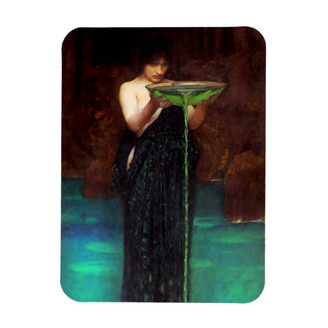 Magnet Flexible Aimant de Waterhouse Circe Invidiosa (Vertical)