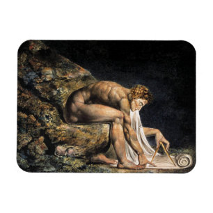 Magnet Flexible Aimant de William Blake Isaac Newton