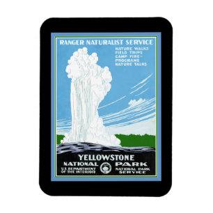 Magnet Flexible Aimant de Yellowstone