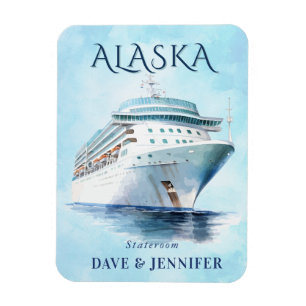 Magnet Flexible Aimant d'état du navire de croisière de l'Alaska