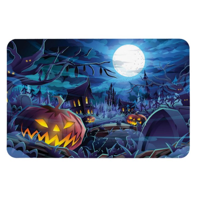 Magnet Flexible Aimant d'Halloween (Horizontal)