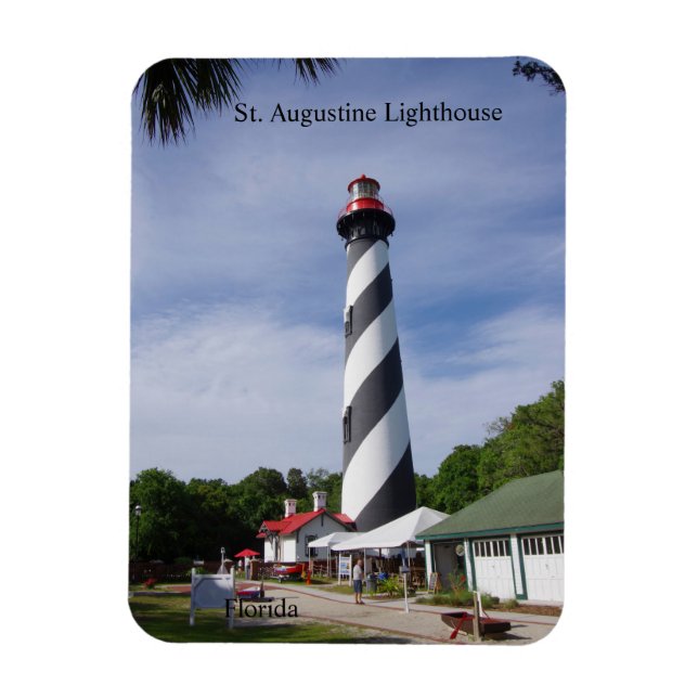 Magnet Flexible Aimant du phare Saint Augustine (Vertical)