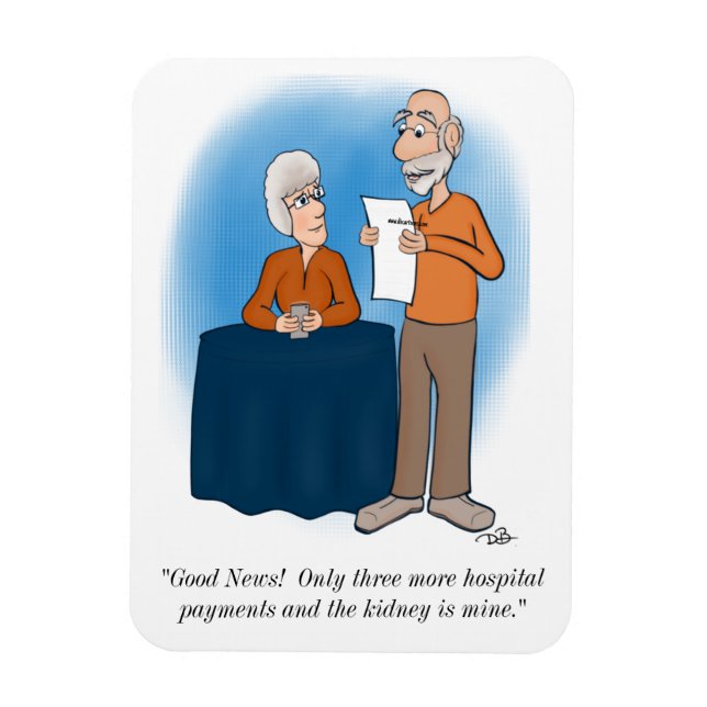 Magnet Flexible Aimant du rein (Vertical)