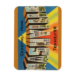 Magnet Flexible Aimant du Tennessee, Nashville