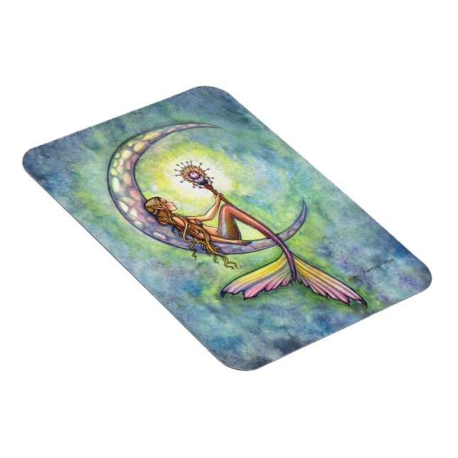 Magnet Flexible Aimant en vinyle premium Mermaid Moon (Côté Droit)