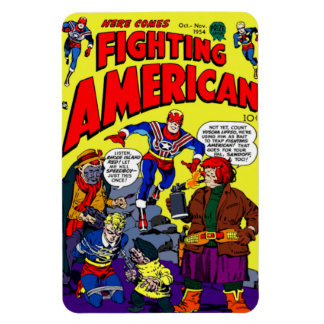 Magnet Flexible Aimant Fighting American des années 50