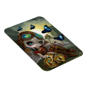 Magnet Flexible Aimant Flex "Clockwork Dragonen"