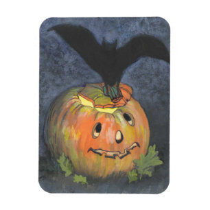 Magnet Flexible Aimant Flex de chaume Citrouille d'Halloween