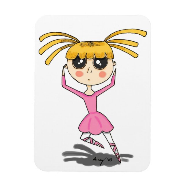 Magnet Flexible Aimant flexible Ballerina (Vertical)