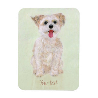 Magnet Flexible Aimant flexible chien Morkie