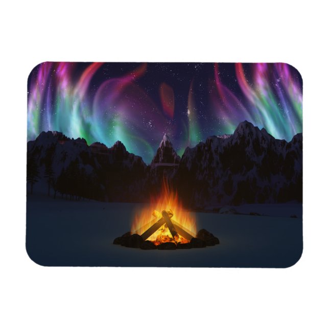 Magnet Flexible Aimant flexible Cwm Aurora (Horizontal)