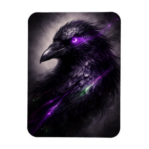 Magnet Flexible Aimant flexible Dark Bloom Raven