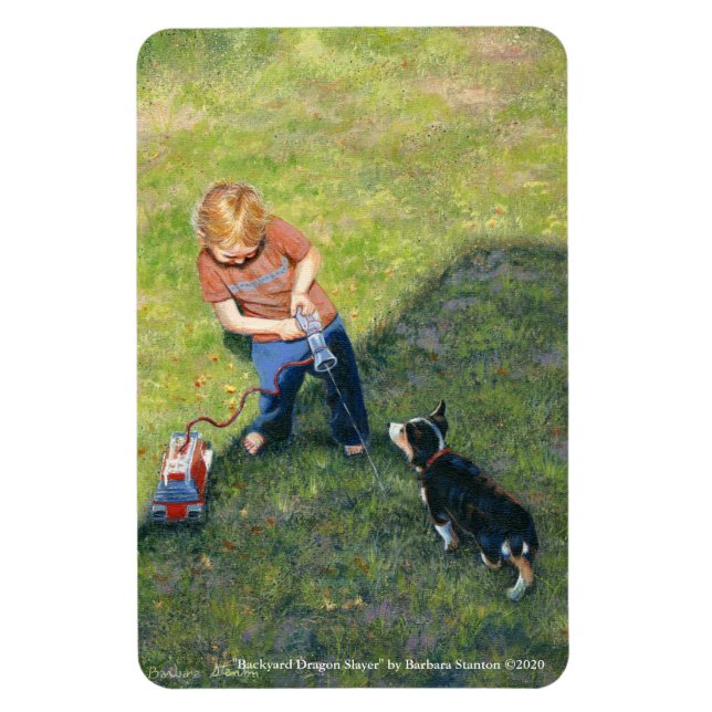 Magnet Flexible Aimant flexible "Jardin Dragon Slayer" (Vertical)