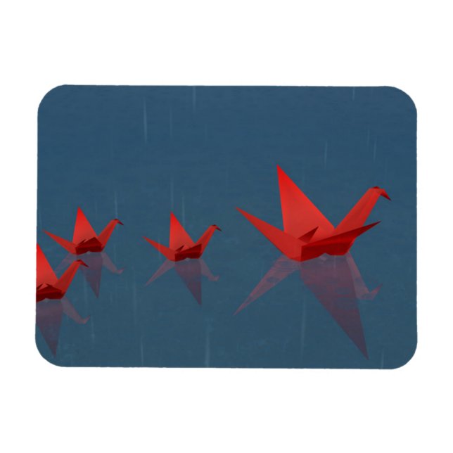 Magnet Flexible Aimant flexible Jour de pluie calme (Horizontal)