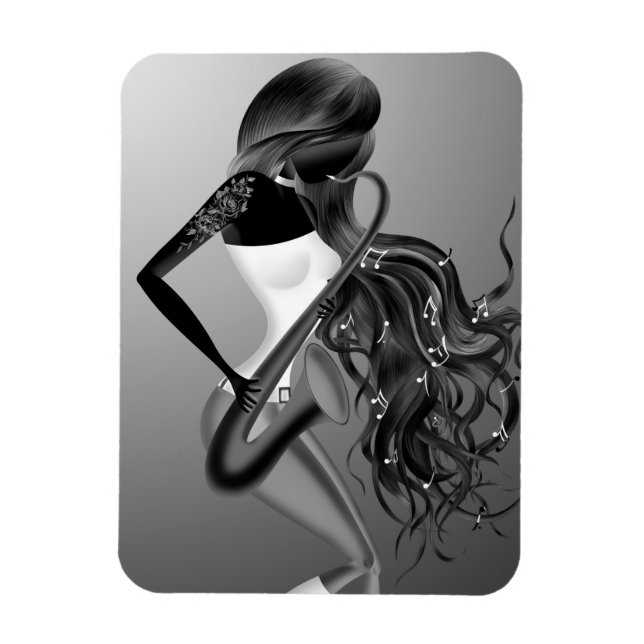 Magnet Flexible Aimant flexible Luna Solo (Vertical)