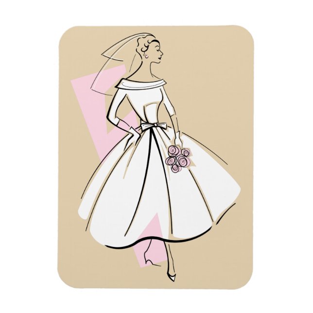 Magnet Flexible Aimant flexible Neutral Fashion Bride (Vertical)