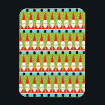 Magnet Flexible Aimant flexible Père Noël géométrique rétro<br><div class="desc">Quel que soit le regard que vous le regardez ce Retro Geometry Père Noël Flexible Magnet est pur vacances fantastique! Ce sont des rangées de Santas. Non, ce sont des rangées d’arbres de Noël. Non, ce sont des rangées de Santas en forme de sapins de Noël et des rangées d’arbres...</div>