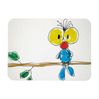 Magnet Flexible Aimant flexible « Petit oiseau ».