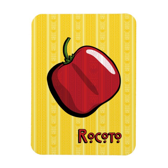 Magnet Flexible Aimant flexible piment rocoto (Vertical)