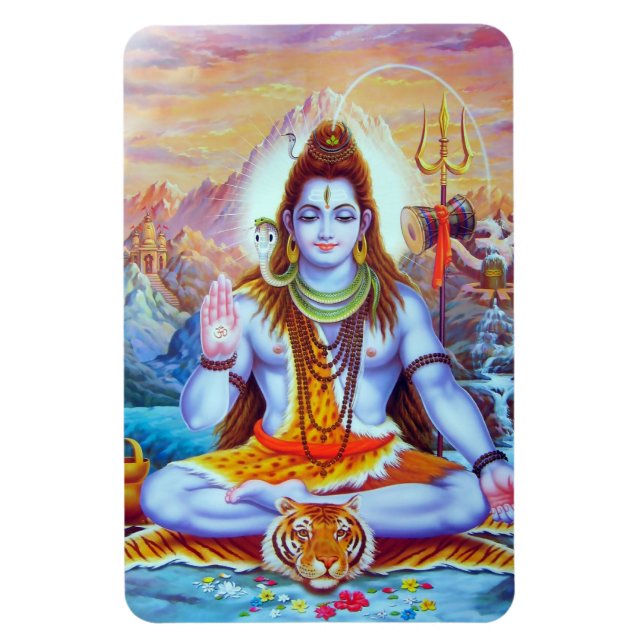 Magnet Flexible Aimant flexible Shiva (Vertical)