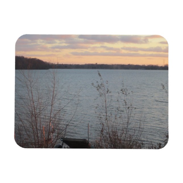 Magnet Flexible Aimant flexible sur le rivage du lac (Horizontal)