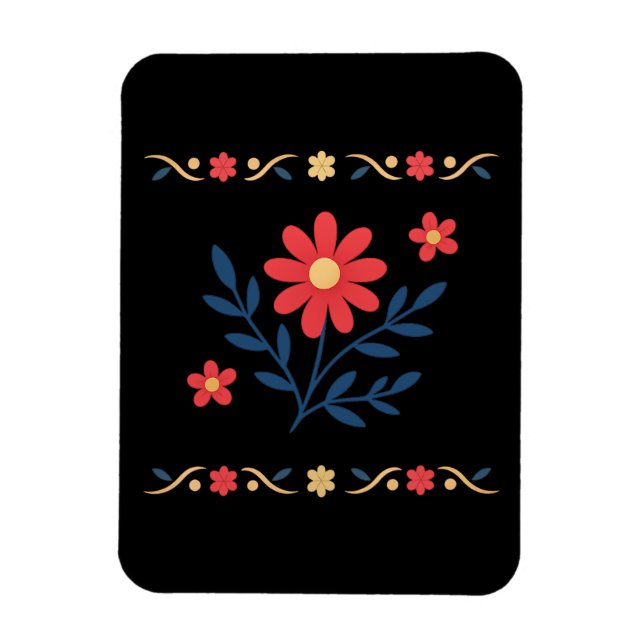 Magnet Flexible Aimant floral (Vertical)