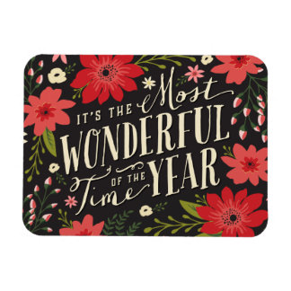 Magnet Flexible Aimant floral de vacances