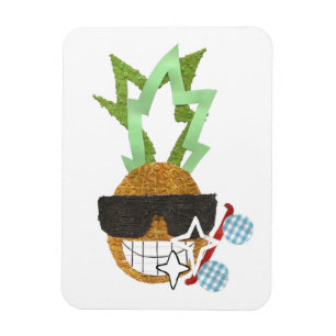 Magnet Flexible Aimant frais de photo d'ananas