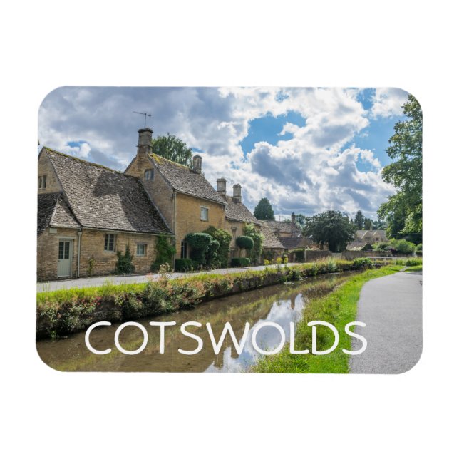 Magnet Flexible Aimant frigo Cotswolds Lower Slaughter (Horizontal)