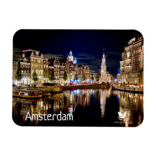 Magnet Flexible Aimant frigo d'Amsterdam par Velvet Escape