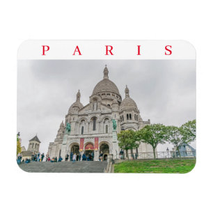 Magnet Flexible Aimant frigo de la Basilique du Sacré-Coeur de Par