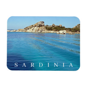 Magnet Flexible aimant frigo d'eau bleue de Sardaigne