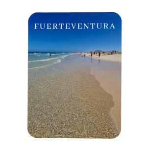 Magnet Flexible Aimant frigo Fuerteventura vue sur la plage