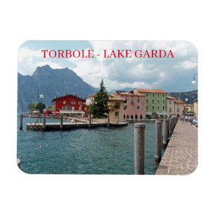 Magnet Flexible Aimant frigo Lake Garda Torbole