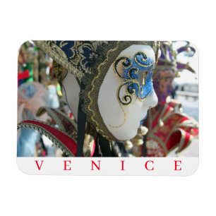 Magnet Flexible Aimant frigo masque de Venise Carnival