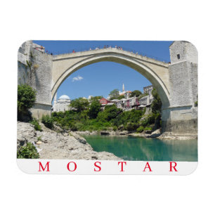 Magnet Flexible aimant frigo Mostar Old Bridge