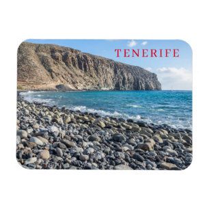 Magnet Flexible Aimant frigo plage de galets de Tenerife
