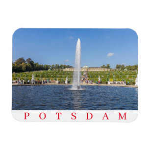 Magnet Flexible Aimant frigo Potsdam Sanssouci Palace Gardens