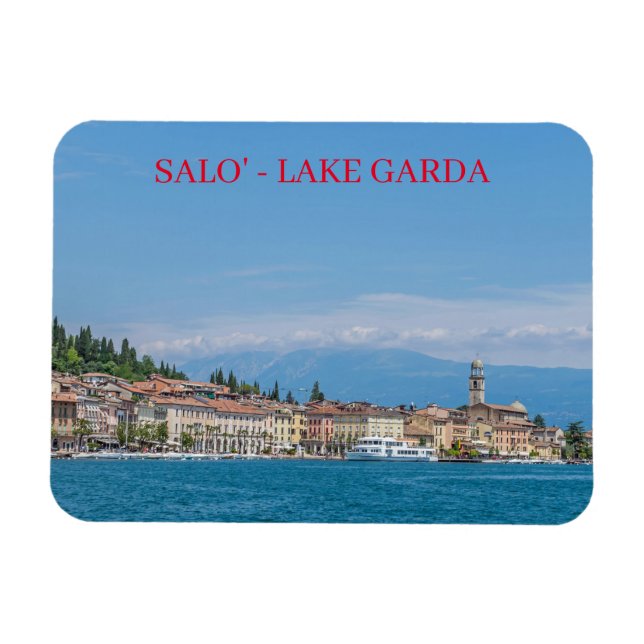 Magnet Flexible aimant frigo Salo' Lake Garda (Horizontal)