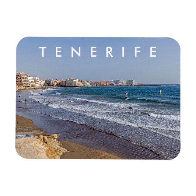 Magnet Flexible Aimant frigo Sea au large de Tenerife (Horizontal)