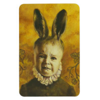 Aimant frigorifique souple pour lapin mutant bébé