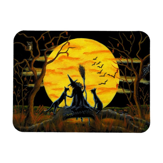 Magnet Flexible Aimant Halloween "Patience, Nears Halloween" (Horizontal)