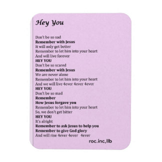 Magnet Flexible aimant ,"Hey you"