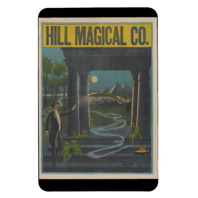 Magnet Flexible Aimant Hill Magic Company (Vertical)